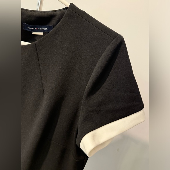 Tommy Hilfiger Black and White Mini Dress - Picture 5 of 7